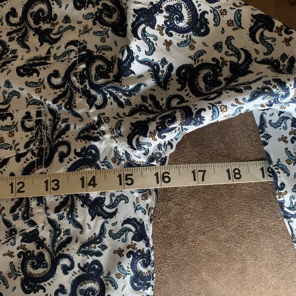 Wrangler Kid’s Paisley Print Long Sleeve Western Snap Shirt; Small - Picture 5 of 6